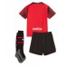 Billige AC Milan Børnetøj Hjemmebanetrøje til baby 2023-24 Kortærmet (+ korte bukser)